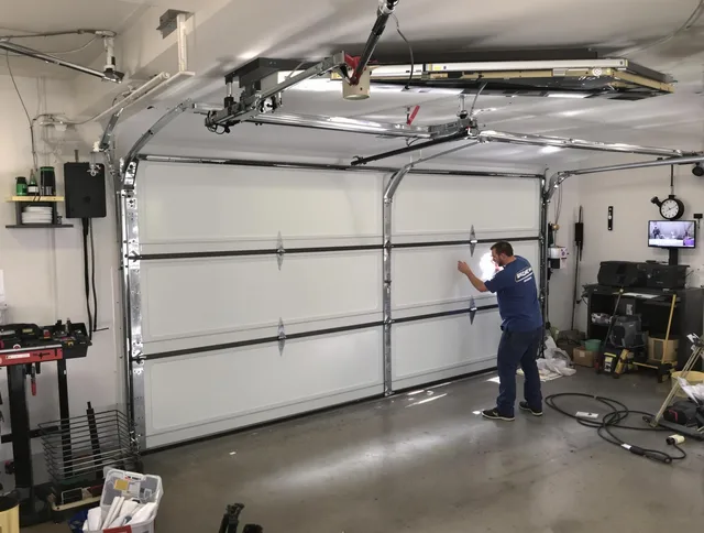 Professional garage door repair service by Horizon West Garage Door Repair in Horizon West