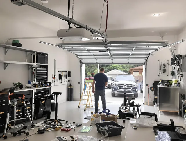Garage door opener installation by Horizon West Garage Door Repair in Horizon West